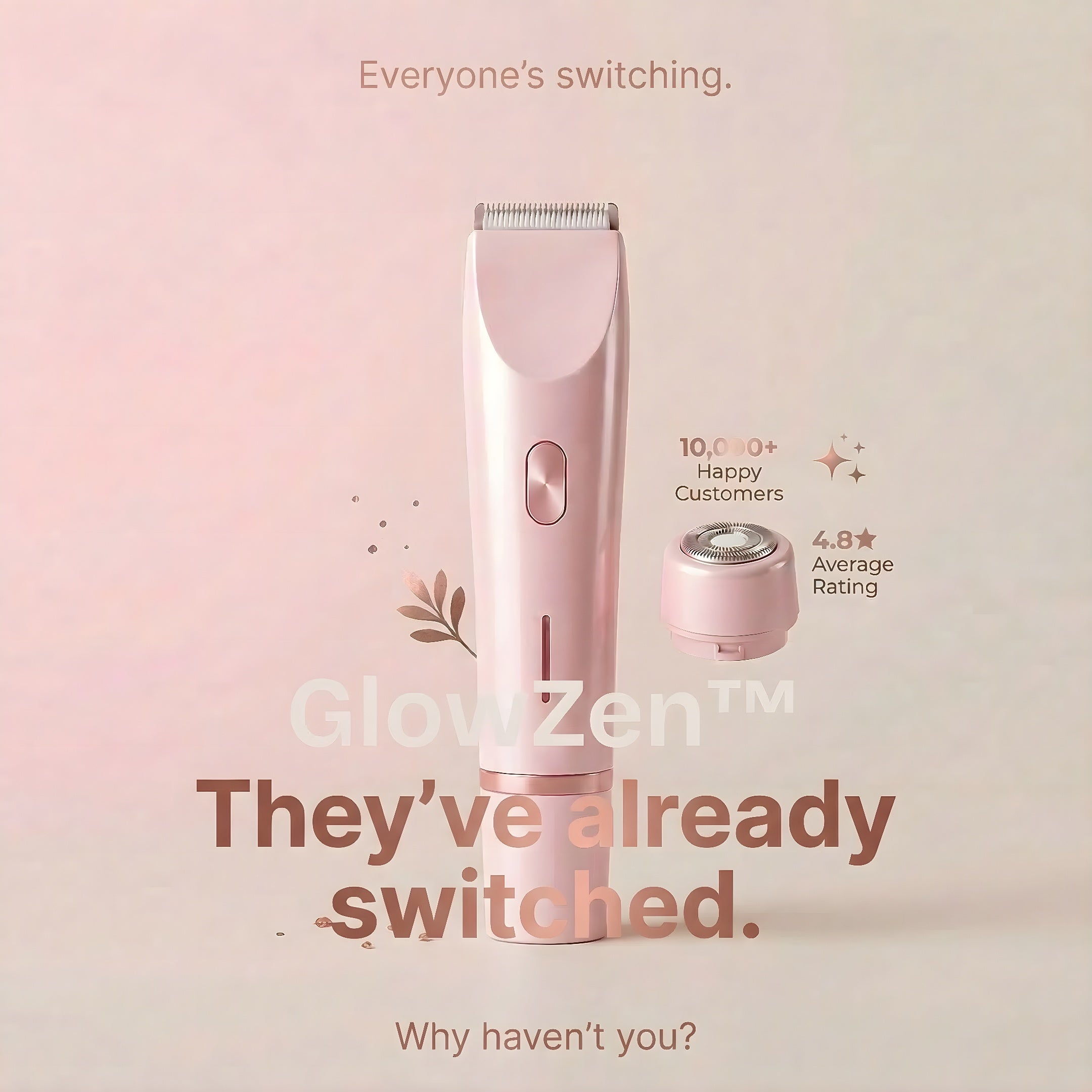 GlowSmooth™ 2-in-1 Bikini & Body Trimmer