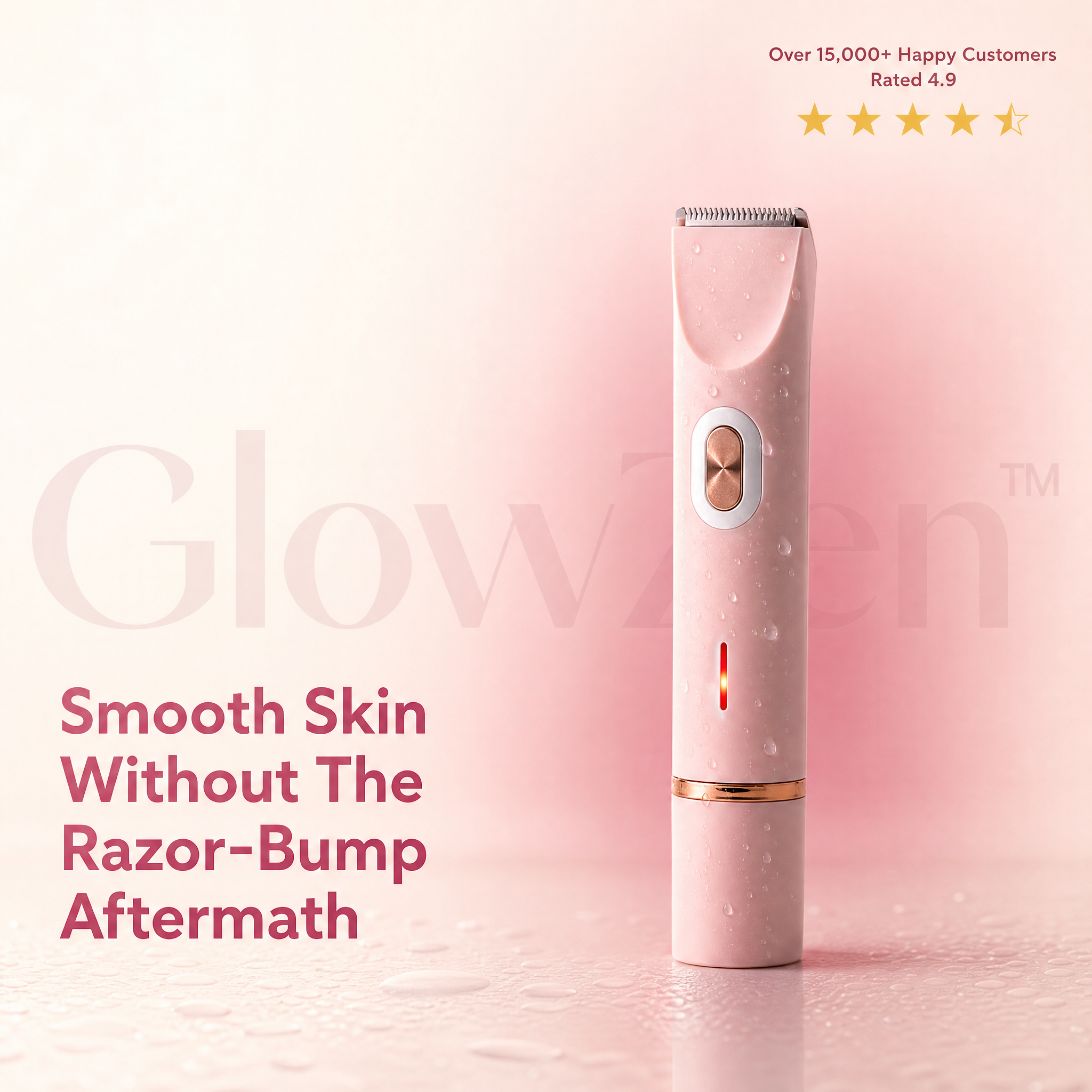 GlowSmooth™ 2-in-1 Bikini & Body Trimmer.