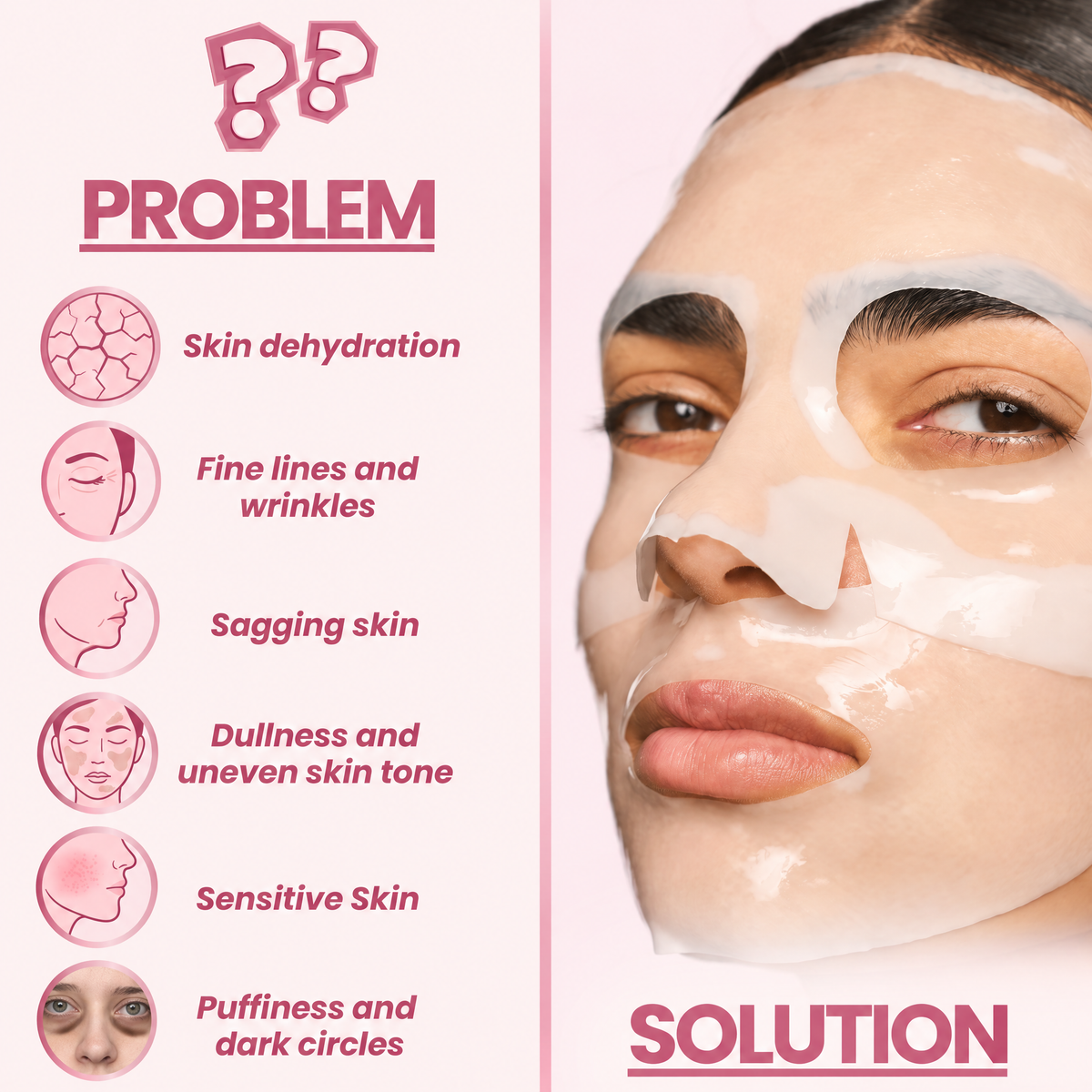 GlowMask™ Collagen Masks 4 pack