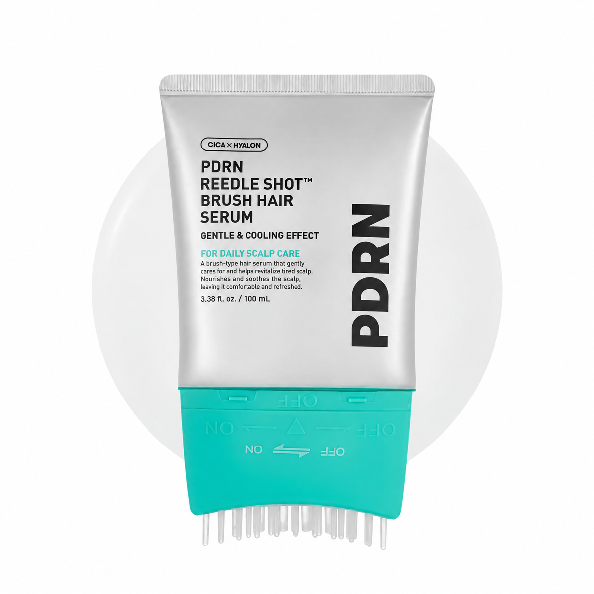 GlowZen PDRN Scalp Care Brush Serum