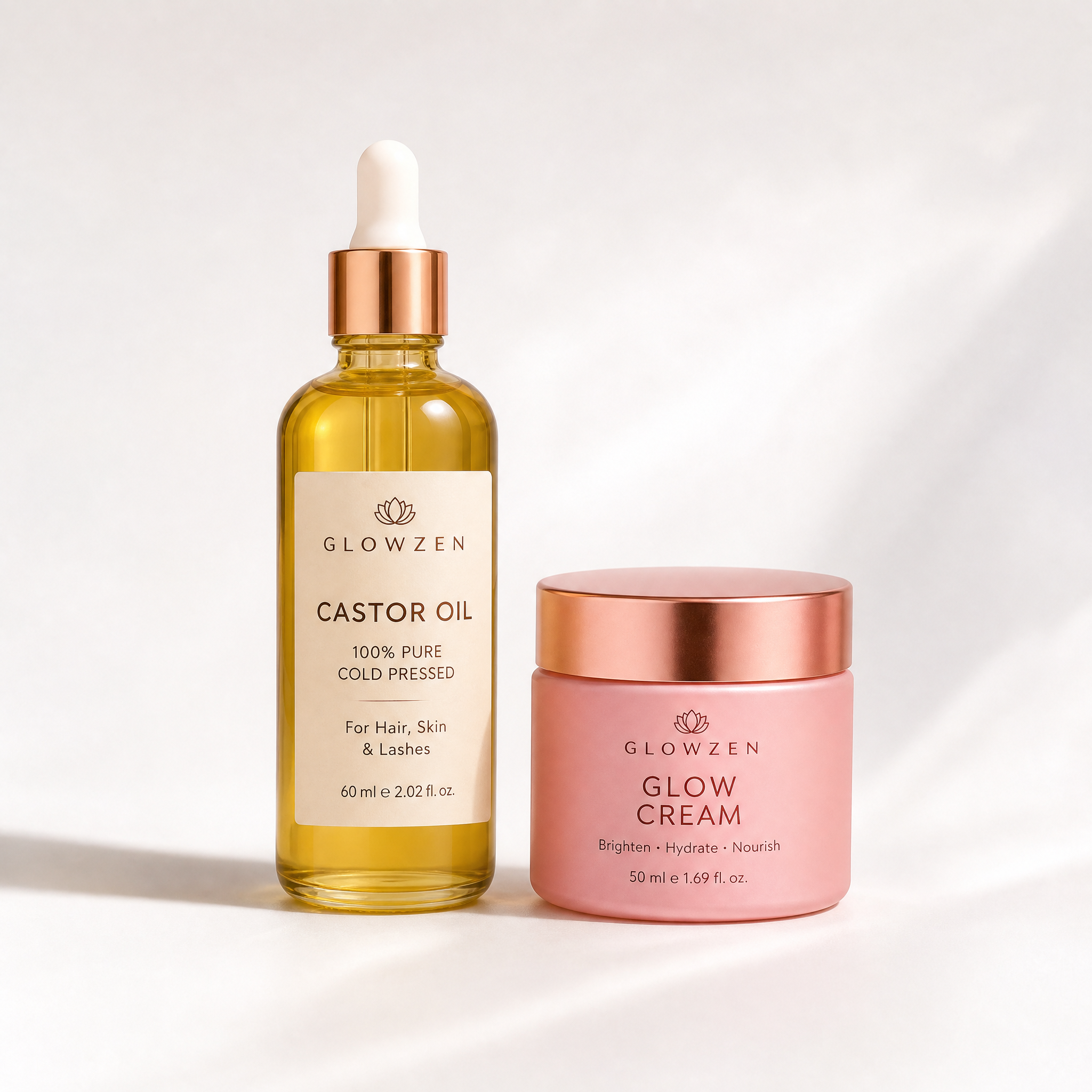 Aftercare Pack - Moisturiser & Castor Oil