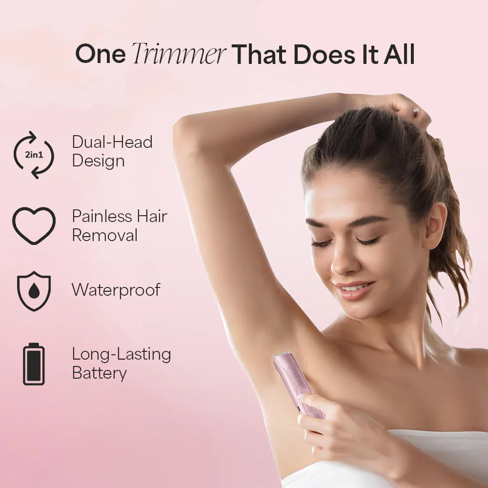 GlowSmooth™ 2-in-1 Bikini & Body Trimmer